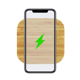 Bežični WiFi drveni BAMBOO punjač za telefon